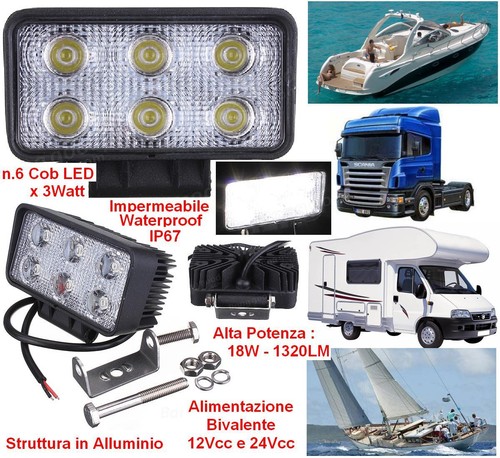 Marine high power cob led - high-power, 6