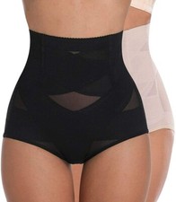 Firm Tummy Control Knickers High Waist Panty Girdle Shaping Body Shaper Panties