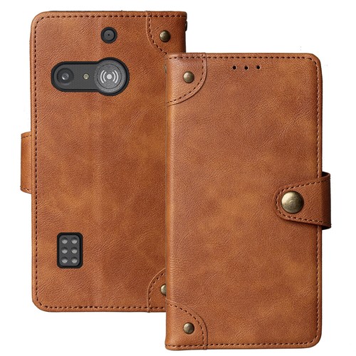 Retro flip leather case - leather, skin
