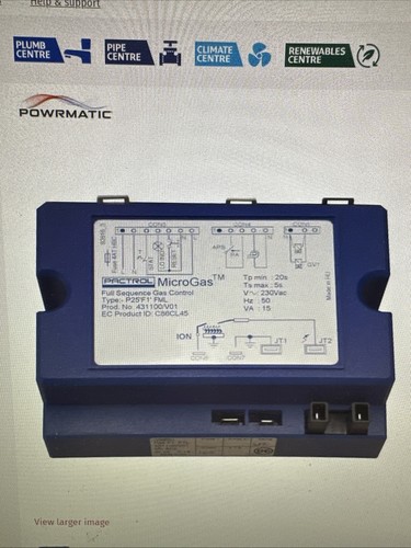 Powrmatic control box - powrmatic,