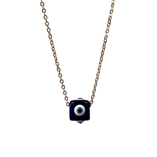 Evil eye pendant cube - eye, pendant,