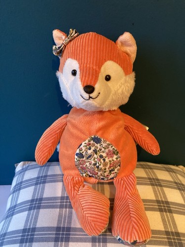 Orange fox soft - cuddly, cord