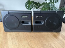 2x Numark M80 Active Monitor Speaker Tested & Working DJ Powered