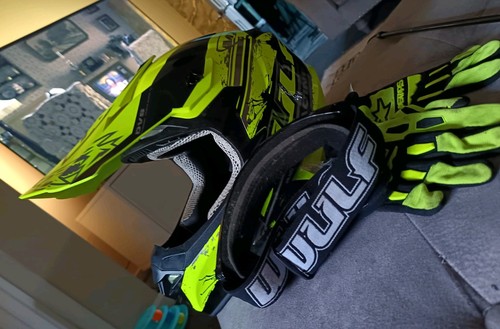 Wulf motorcross helmet - wulf,