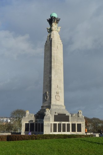 Photo 6x4 naval memorial - 6x4,