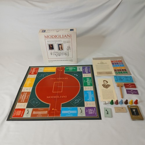 Modigliani board game the - modigliani,