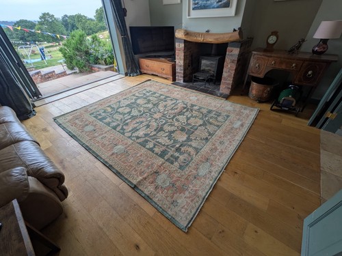Vintage egyptian wool - wool, rug