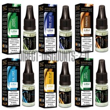 10 X10ML SMOKNIC E LIQUID PREMIUM 6MG 11MG 18MG VAPE JUICE TPD E CIG REFILL NEW