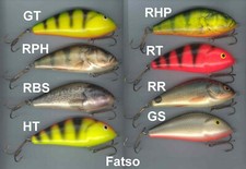 Salmo Fatso 10 Sinking Pike Musky Catfish Nile Perch Barracuda Tarpon Leerfish. 