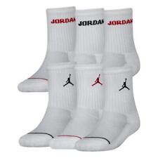 NIKE AIR JORDAN 3 PAIR OF CREW SOCKS SPORTS SOCK SIZES 5 INF - 4 JUNIOR AGE 3-10