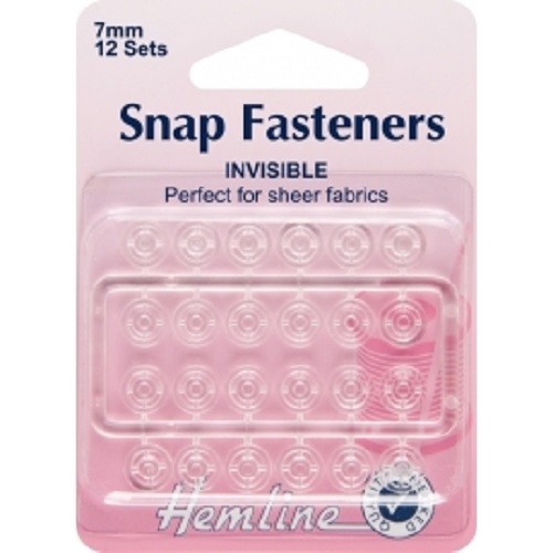 Hemline sew snap - snap, fastener