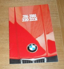 BMW 3 Series E21 Brochure 1981