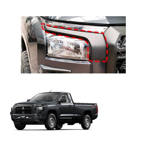 Matte side front bumper - side,