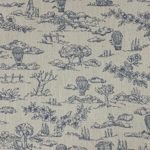 Promenade balloon toile blue - balloon,