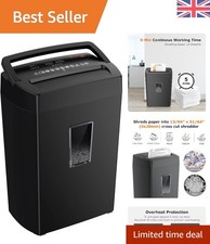 12-Sheet Cross Cut Shredder -