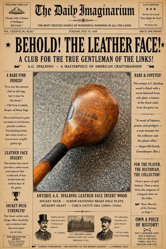 Antique spalding leather - antique,
