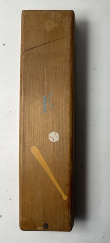 Vintage wooden pencil - wooden, box