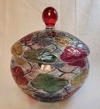 VTG Bohemia Czech Lidded Art