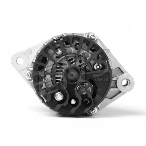 Alternator with freewheel belt