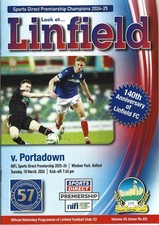 2025/26 Linfield v Portadown -
