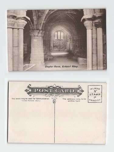 Postcard chapter house - postcard,