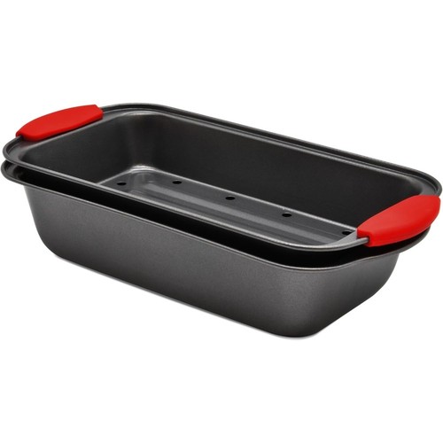 Nonstick meatloaf pan with - pan,