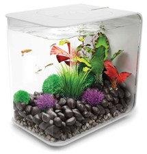 biOrb Flow Aquarium - White / Black Fish Tank MCR 15L / 30L MultiColour Tropical