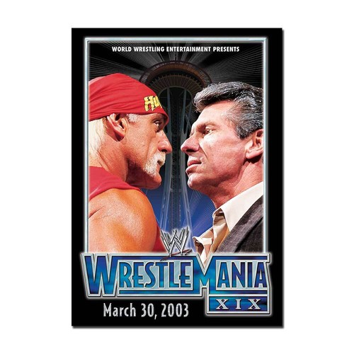 Wwe wrestlemania poster - wrestlemania, 19