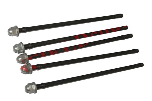 Cylinder head stud with - head, nut