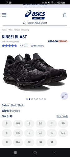 Asics kinsei blast - asics,