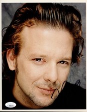 Mickey Rourke signed autograph