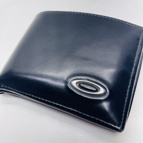 Oakley leather wallet black - oakley, w/