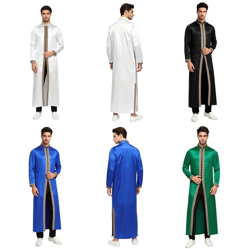 Men costume satiny muslim robe - muslim,