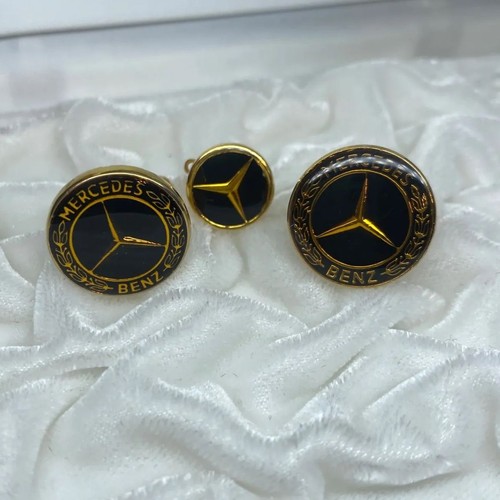 Mercedes benz cufflinks pin - mercedes-benz,
