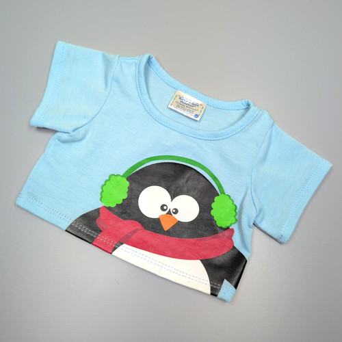 Build bear penguin shirt - t,