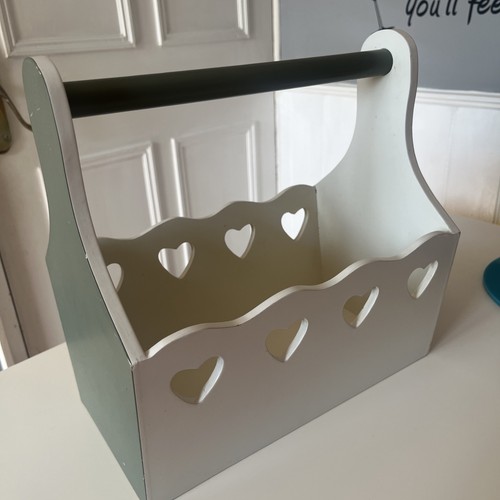 Shabby chic white - shabby, trug