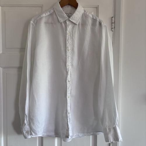Massimo dutti linen shirt size - dutti,