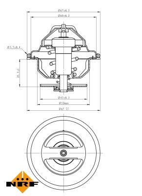 New thermostat coolant - new, thermostat,
