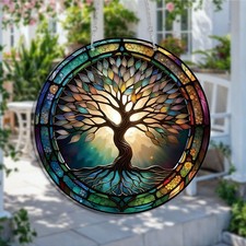Tree life round - tree,