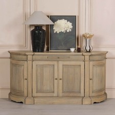 French Reeded Carved Buffet