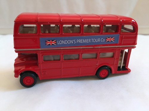 London red metal bus pull - metal,