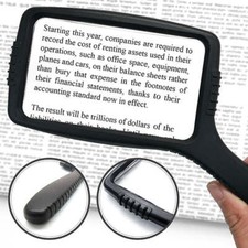 4X Large Handheld Magnifying
