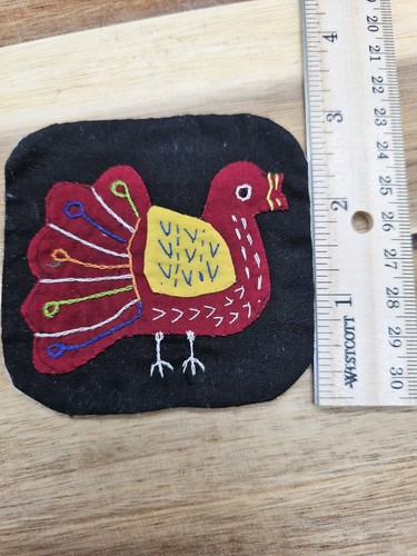 Mola handstitched patch - mola,