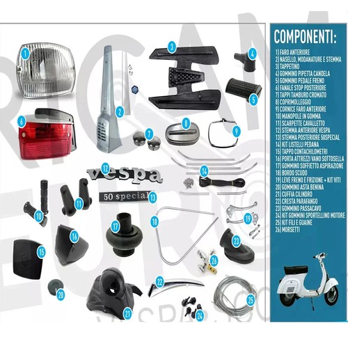 New italia vespa - new,