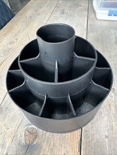 Pampered Chef Rotating Utensil Holder Black