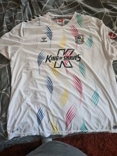COVENTRY CITY FC Goalkeeper Shirt 2023-24 Football Jersey Mens 5XL Hummel 
