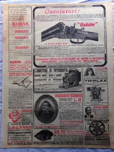 1911 advertising hunters - advertising,
