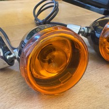 Original Harley Davidson Softail Front Indicators, Fat Boy, Fat Bob, Standard