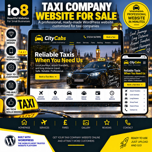 Taxi company website - taxi, –