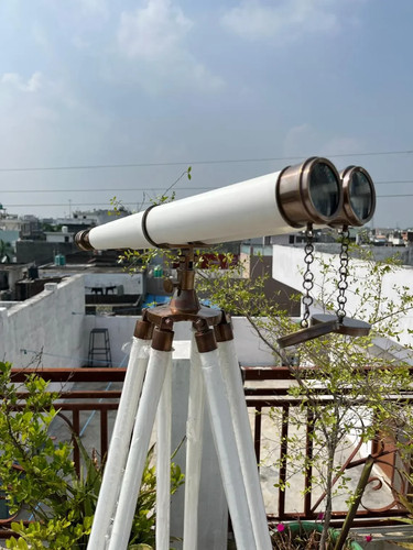 Nautical brass binoculars